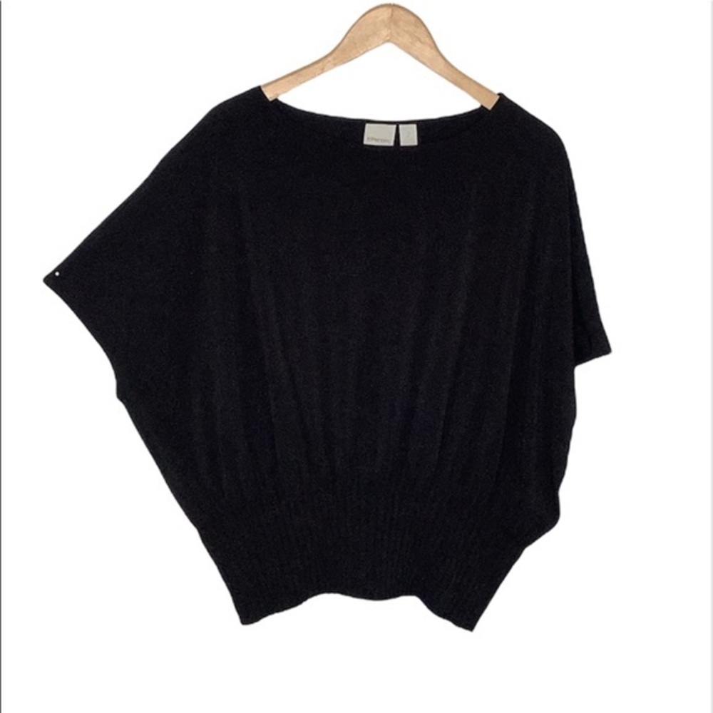 Chico’s 2 dolmand top with banded bottom size Large / 12 EUC